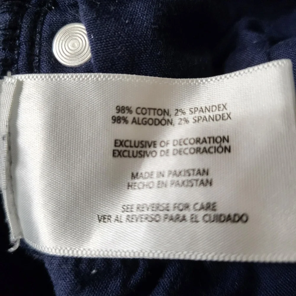 Banana Republic Men Pants 34X34 Navy Chino 31